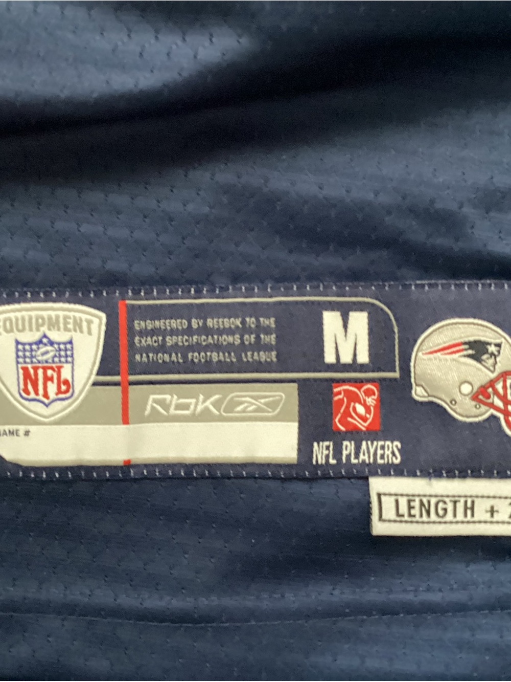 Authentic Reebok Randy Moss New England Patriots NFL Jersey - Picture 7 of 8